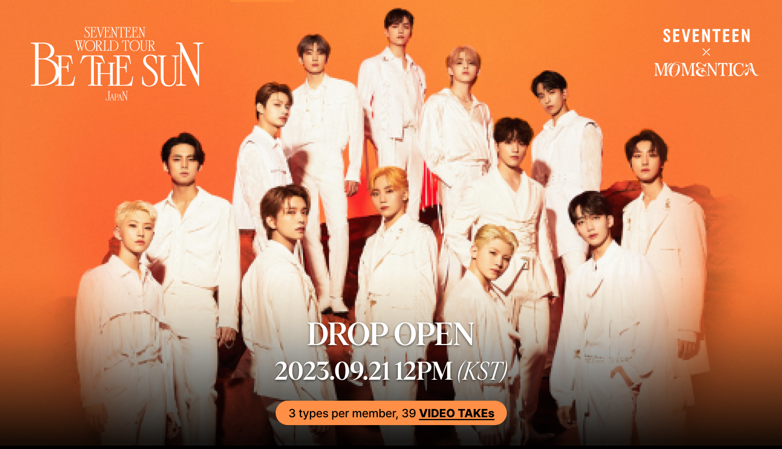 販売中]SEVENTEEN WORLD TOUR [BE THE SUN] JAPAN(TOKYO) - Video TAKE