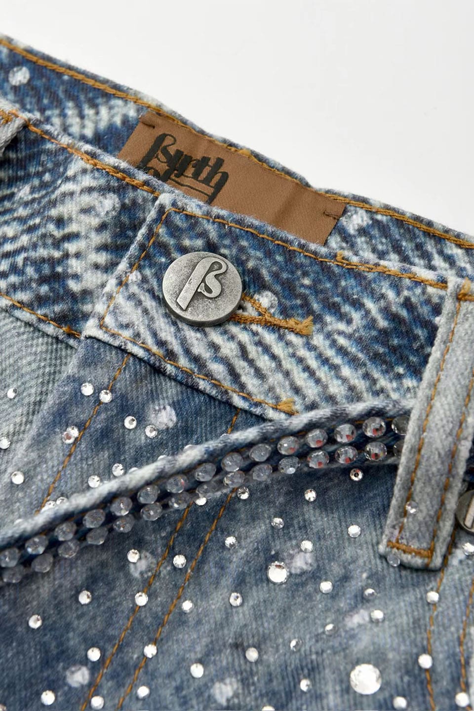 3D Printing Washed Full Diamond Denim｜Birth Of Royal Child