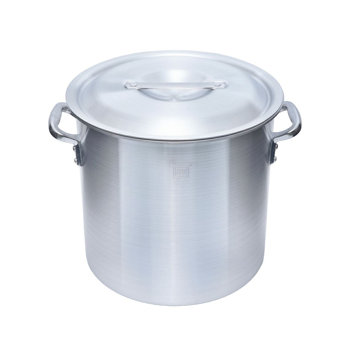 Thunder Group アルミ寸胴鍋 ガス専用 33cm 28L 目盛り付き 蓋付き