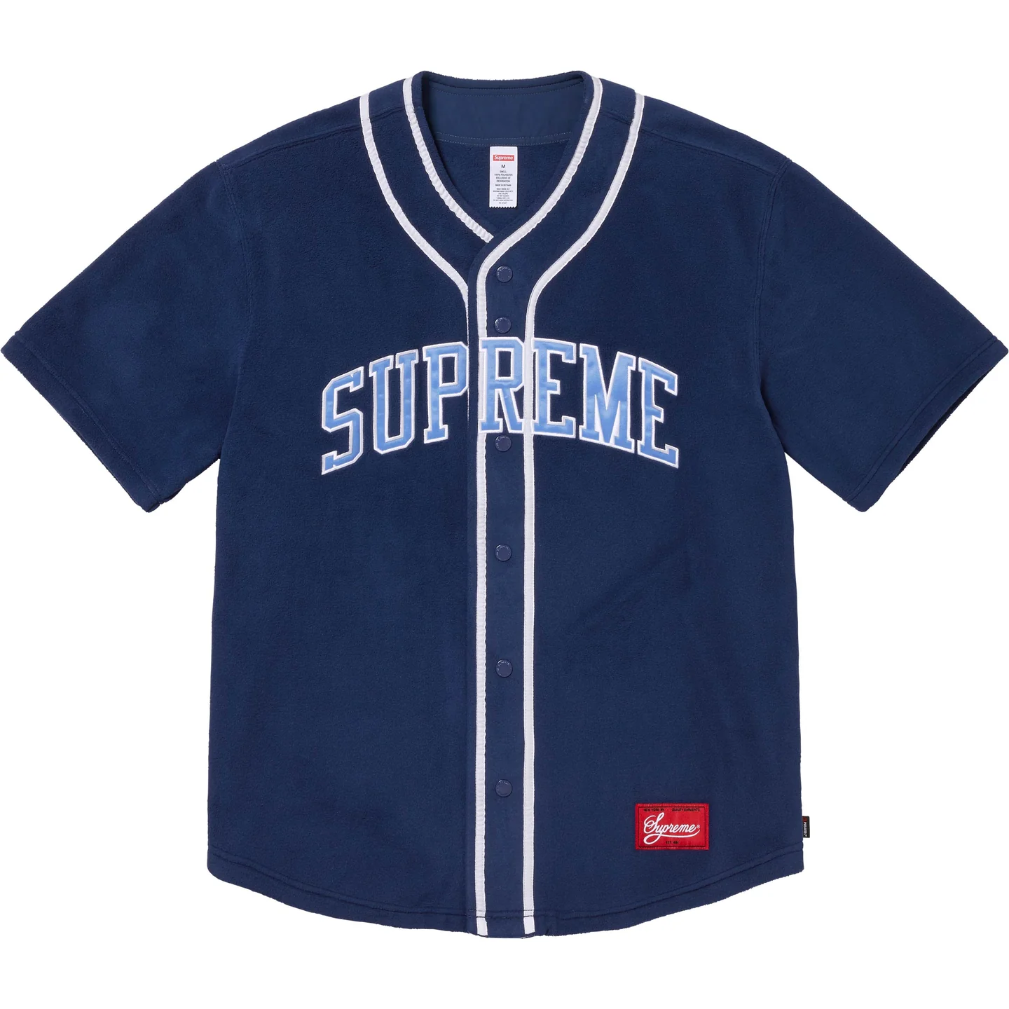 Polartec® Baseball Jersey | Supreme 24fw