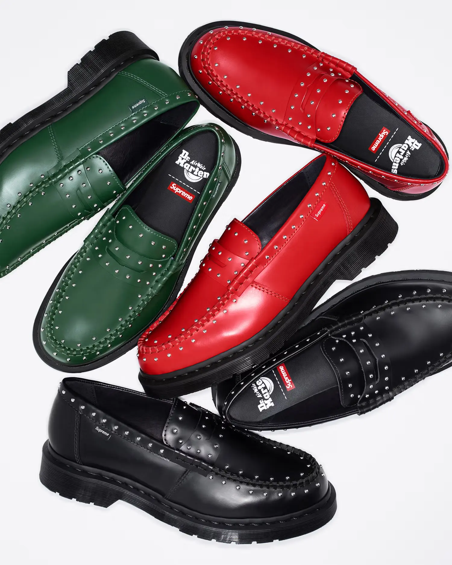 Supreme®/Dr. Martens® Studded Penton Loafer | Supreme 25ss