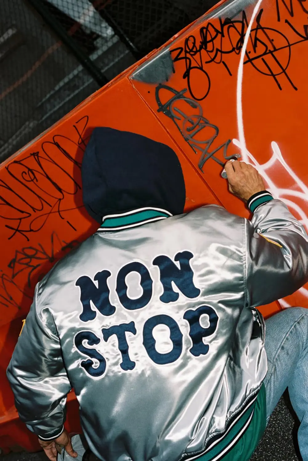 Supreme®/Homerun Satin Hooded Varsity Jacket | Supreme 25ss