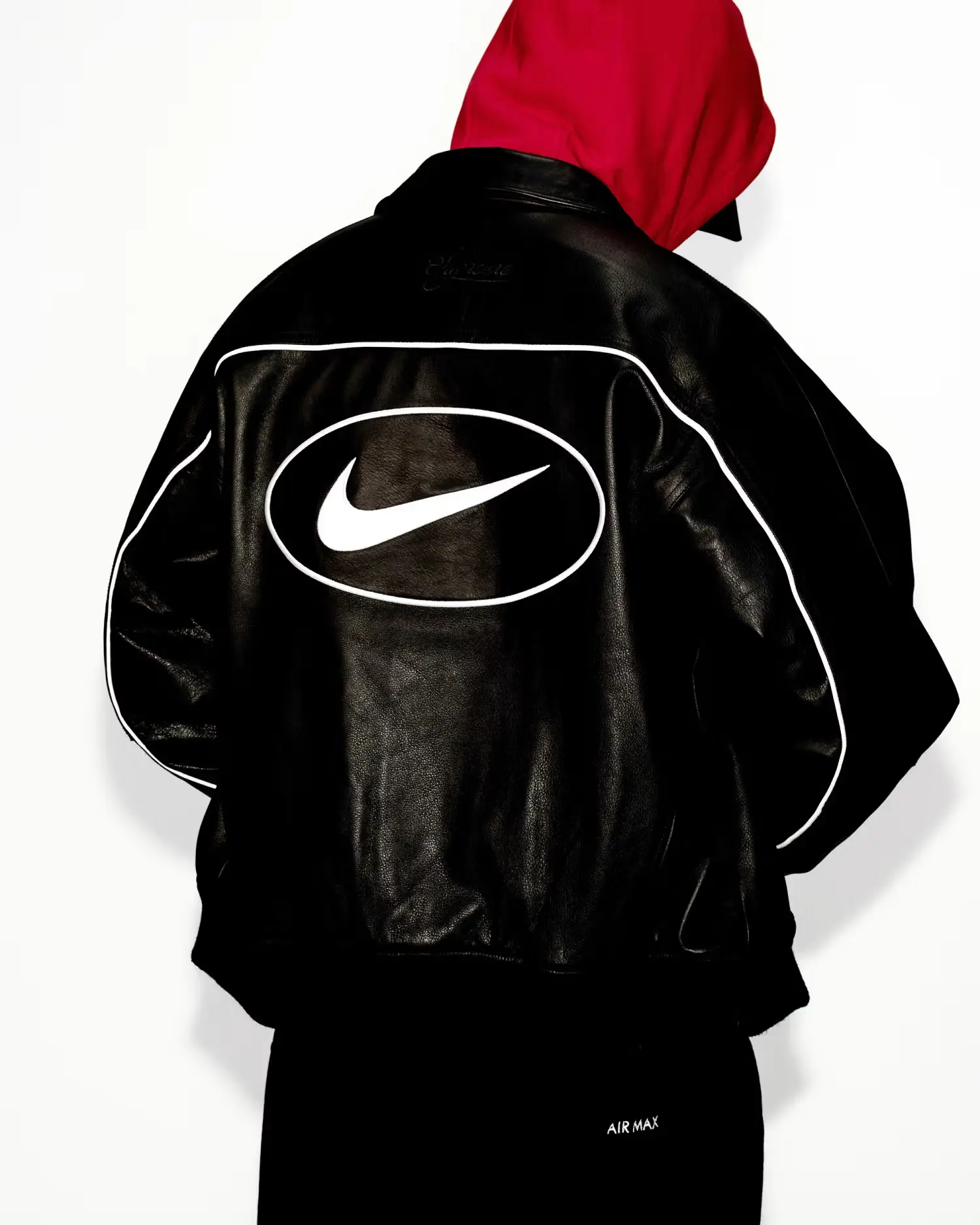 Supreme®/Nike® Leather Varsity Jacket | Supreme 25ss