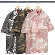 Washed Camo Polo | Supreme 25ss