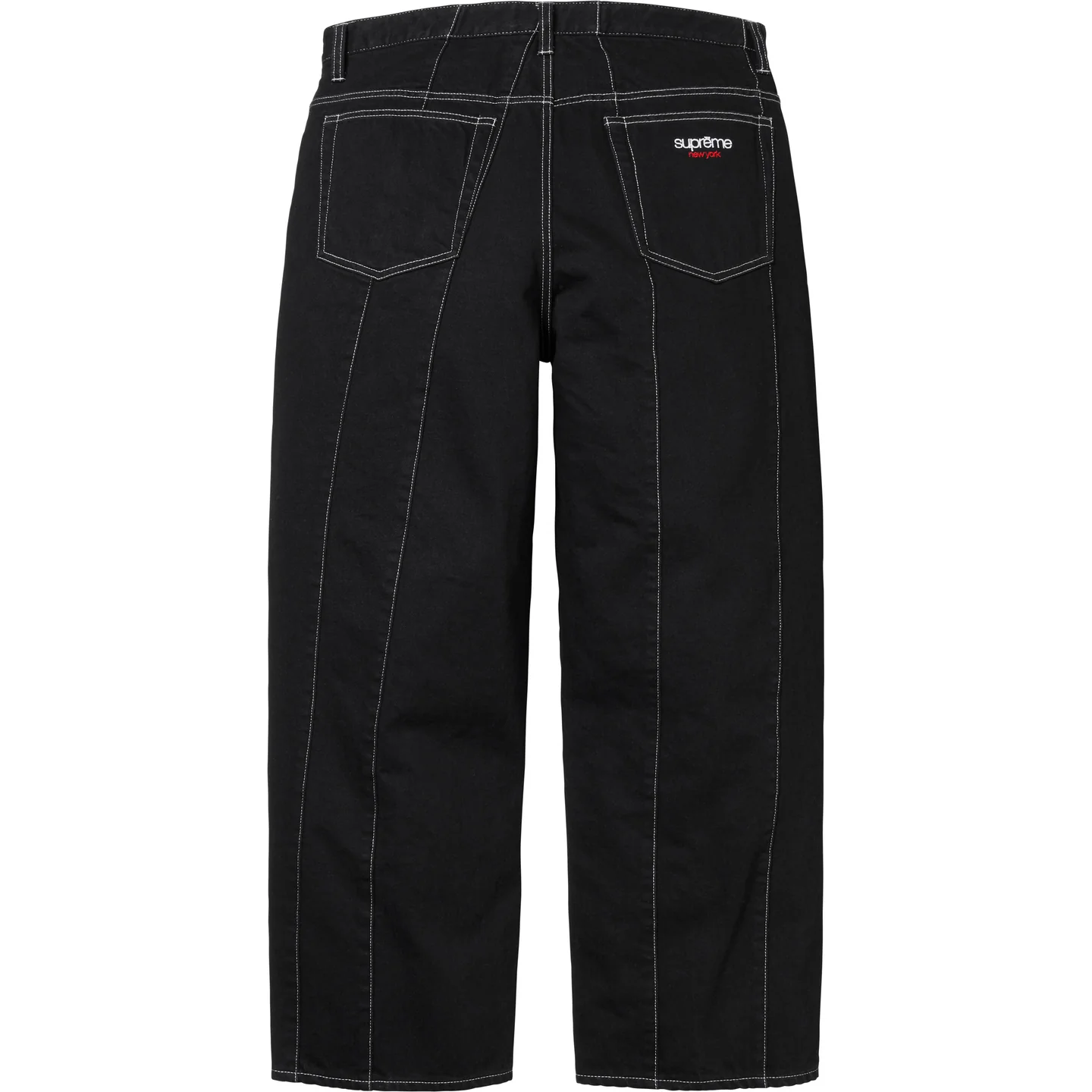 Paneled Stripe Baggy Jean | Supreme 25ss