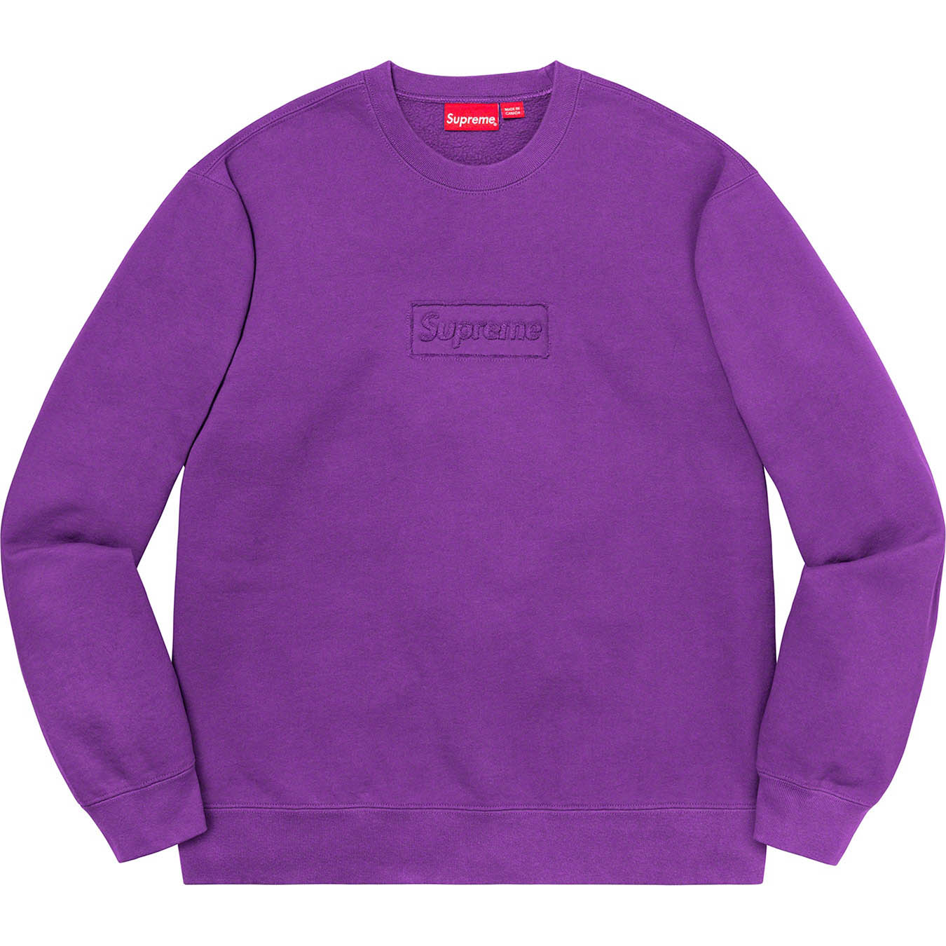 Cutout Logo Crewneck | Supreme 20ss
