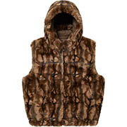 Faux Fur Hooded Vest | Supreme 21fw