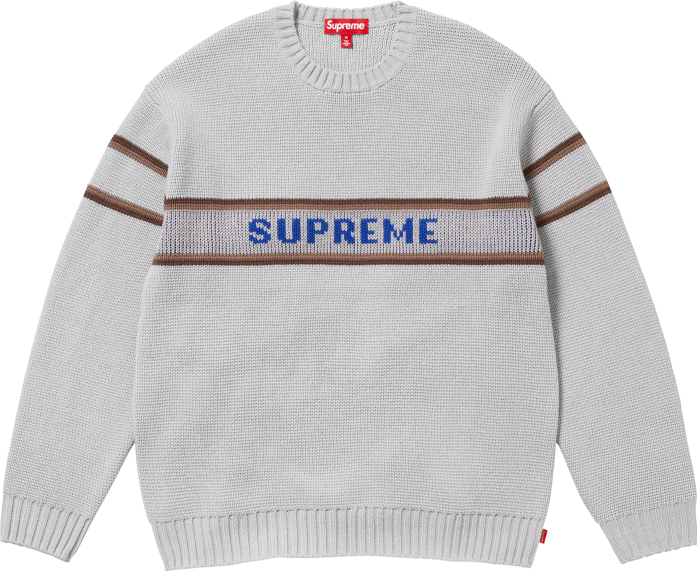 Chest Stripe Sweater | Supreme 23fw