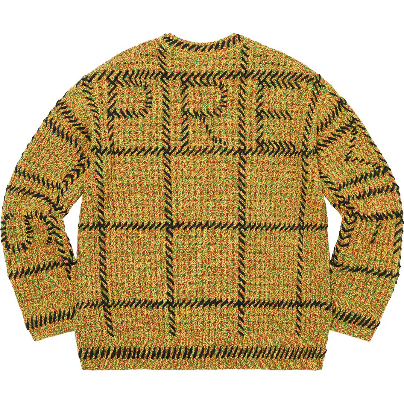 Quilt Stitch Sweater | Supreme 23ss