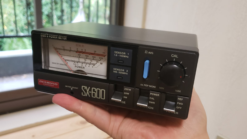 SWR計を持っていなかったので、DIAMOND SX-600を買ってみた。 – 煤式