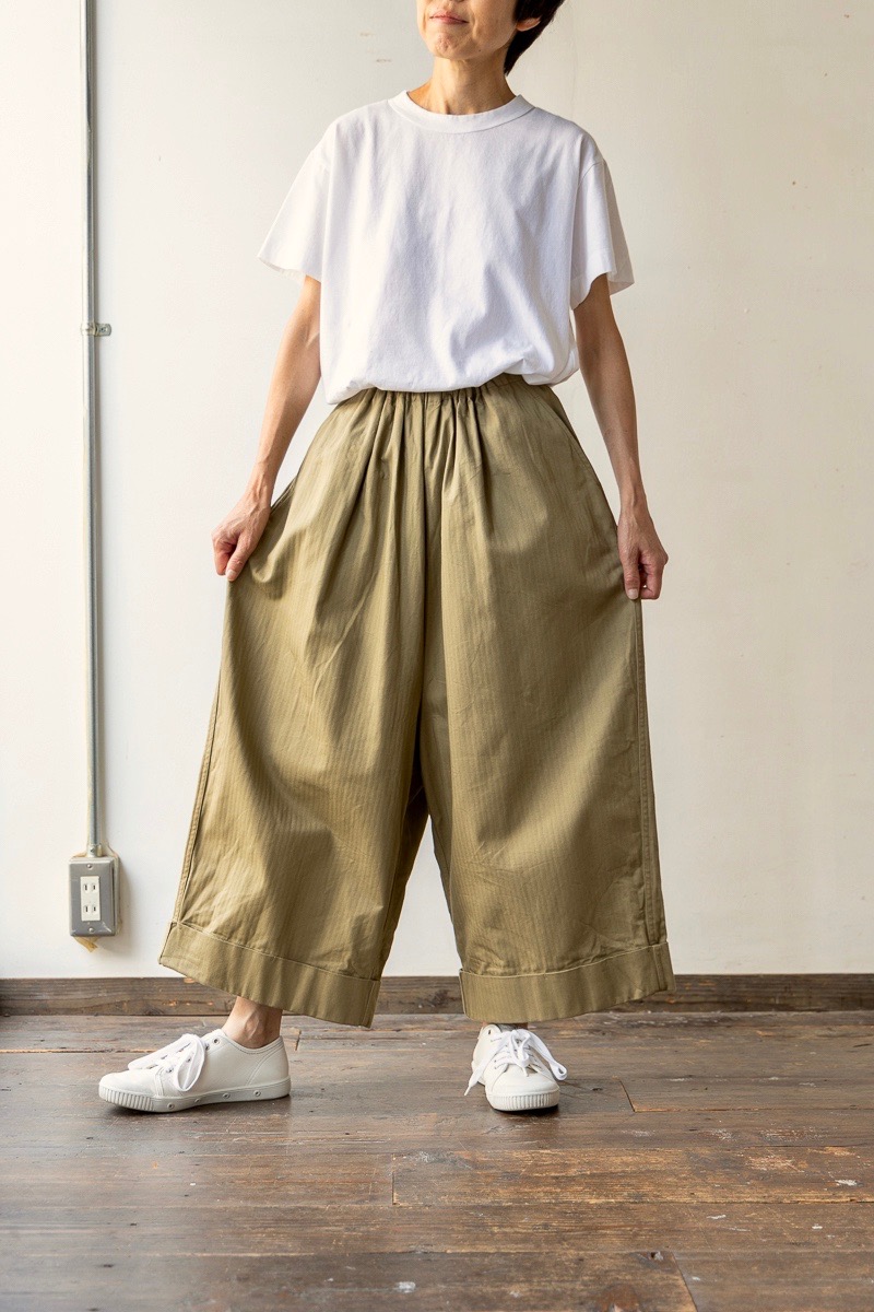 ゴーシュの新しいワイドキュロットパンツ – SUSCON