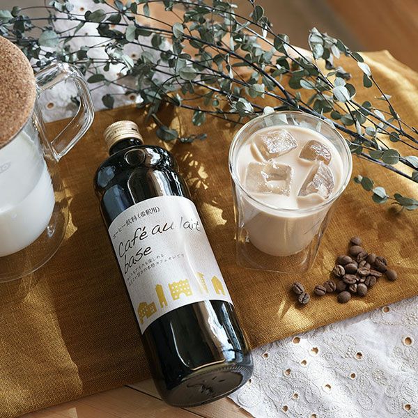 辻本珈琲謹製 カフェオレベース【加糖】600ml×6本Cafe au lait base
