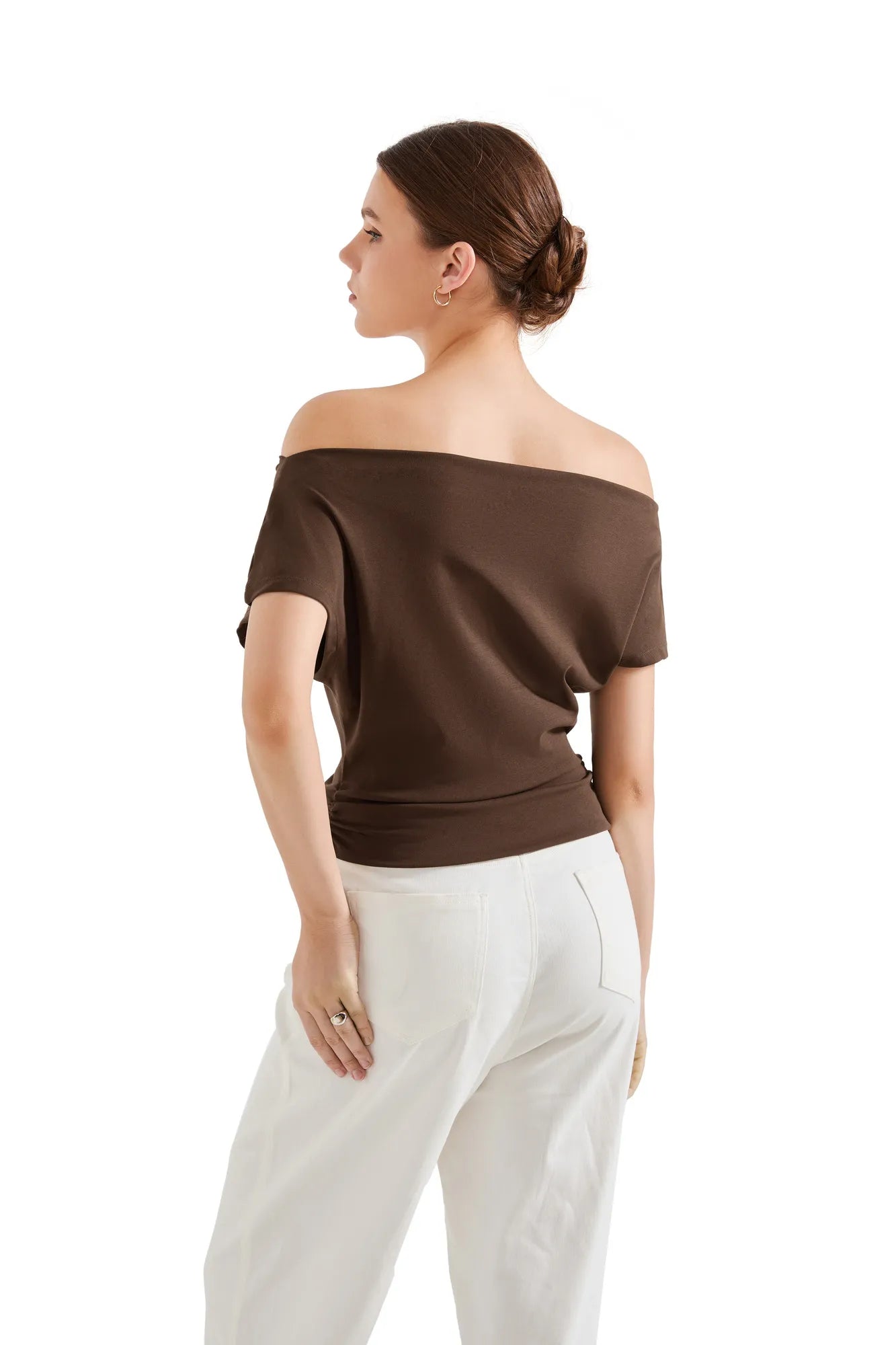 Cotton Multi-Way Off Shoulder Shirt – SUUKSESS