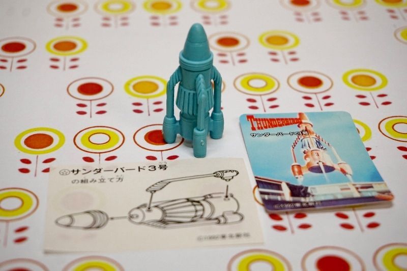 バンダイ ベスト・ザ・サンダーバード 食玩 10個セット 人形 カード