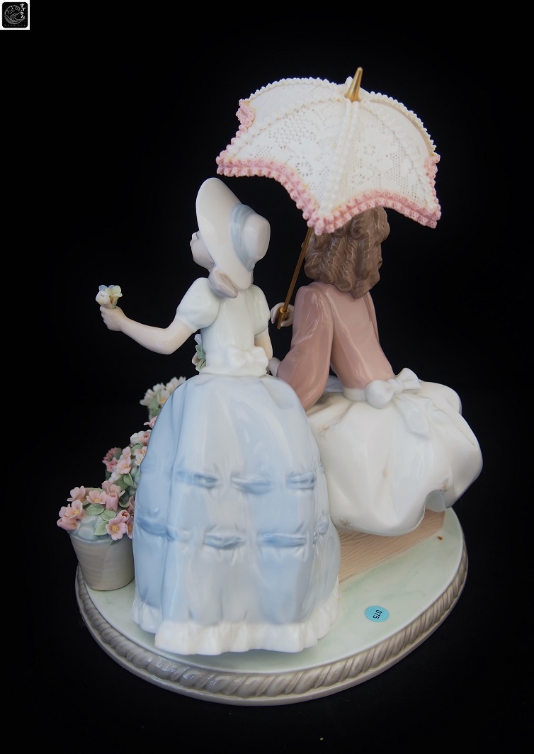 リヤドロ】【花売りの姉妹】【絶版】【5537】