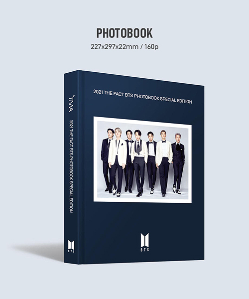 CDJapan : 2021 THE FACT BTS PHOTO BOOK SPECIAL EDITION (w/ pre