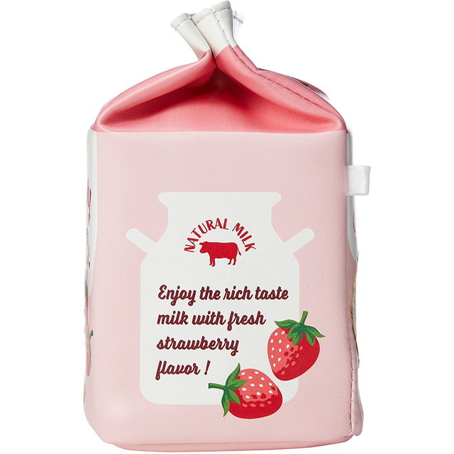 CDJapan : yup! Pouch Strawberry Milk Strawberry Milk Marushin