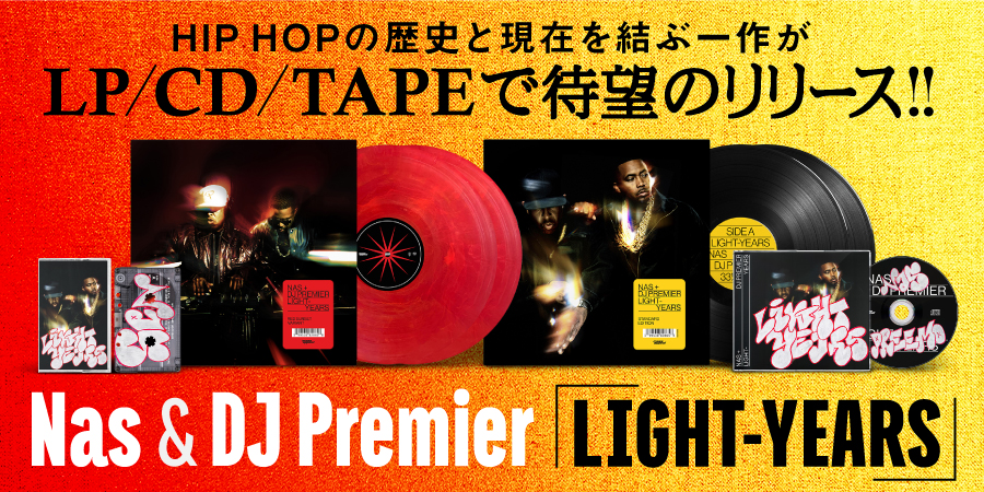LIGHT-YEARS (2LP) (RED VINYL)/NAS & DJ PREMIER/NASとDJ PREMIER