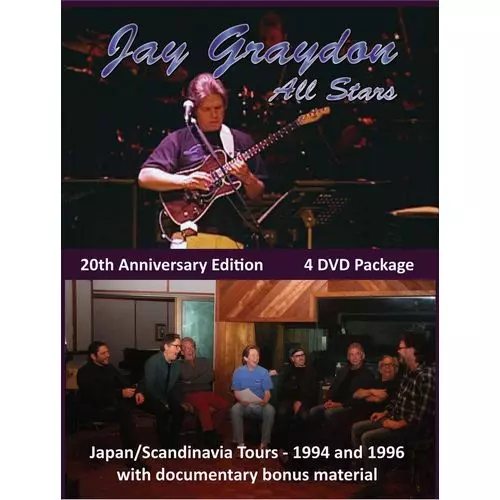 JAY GRAYDON ALL STARS - 20TH ANNIVERSARY EDITION (4DVD)/JAY