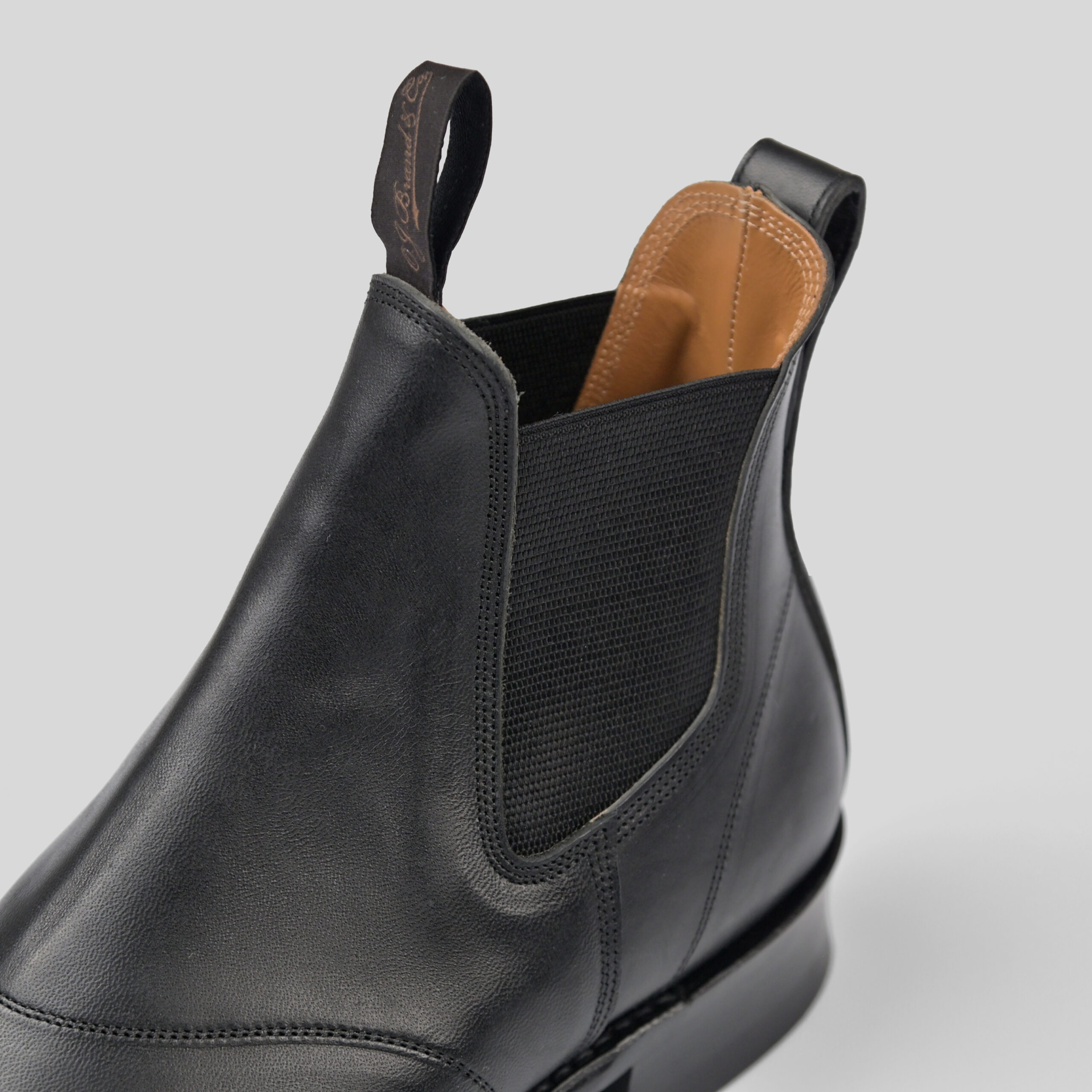 OLD JOE｜“The Rover” ARTISAN LEATHER SIDE-GORE BOOTS- STOTELA
