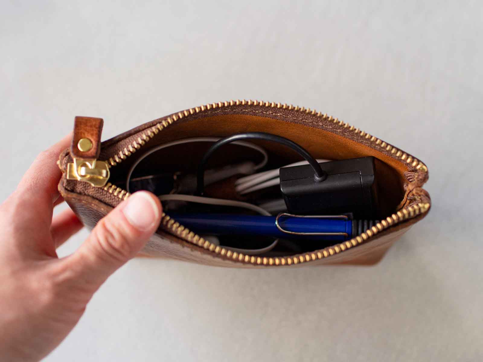 四角ポーチ S |analogico（アナロジコ）