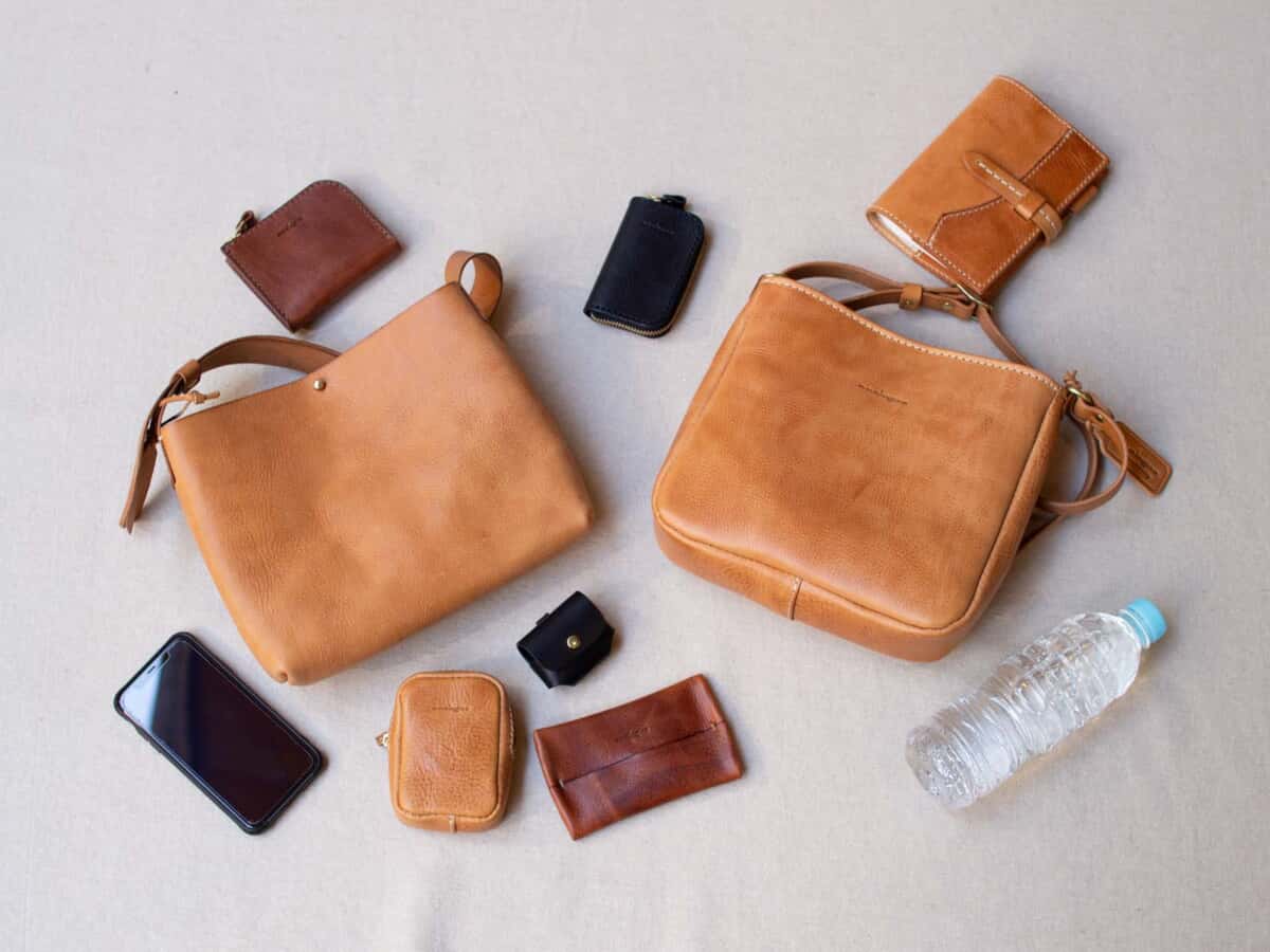 ショルダーバッグ比較！ 横トリムS、コッコレ 編 |analogico（アナロジコ）