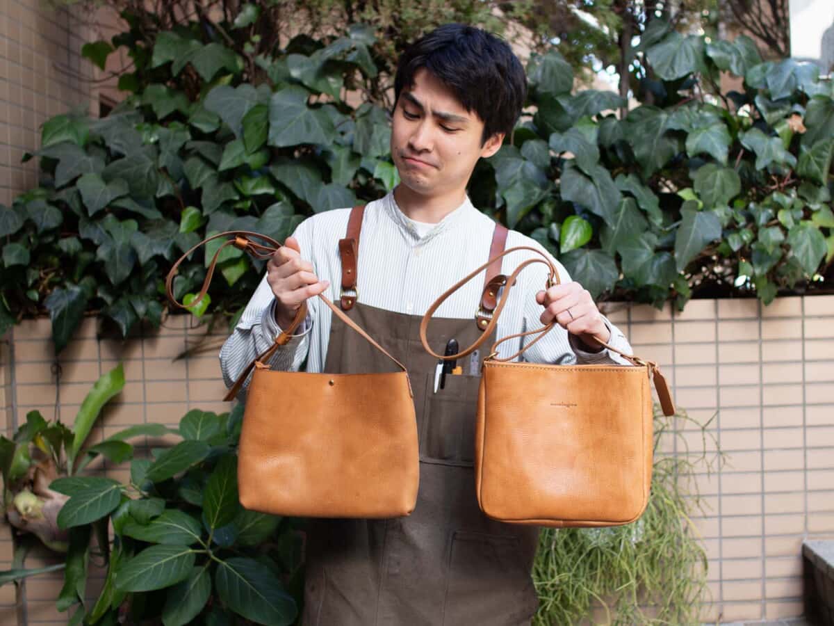 ショルダーバッグ比較！ 横トリムS、コッコレ 編 |analogico（アナロジコ）