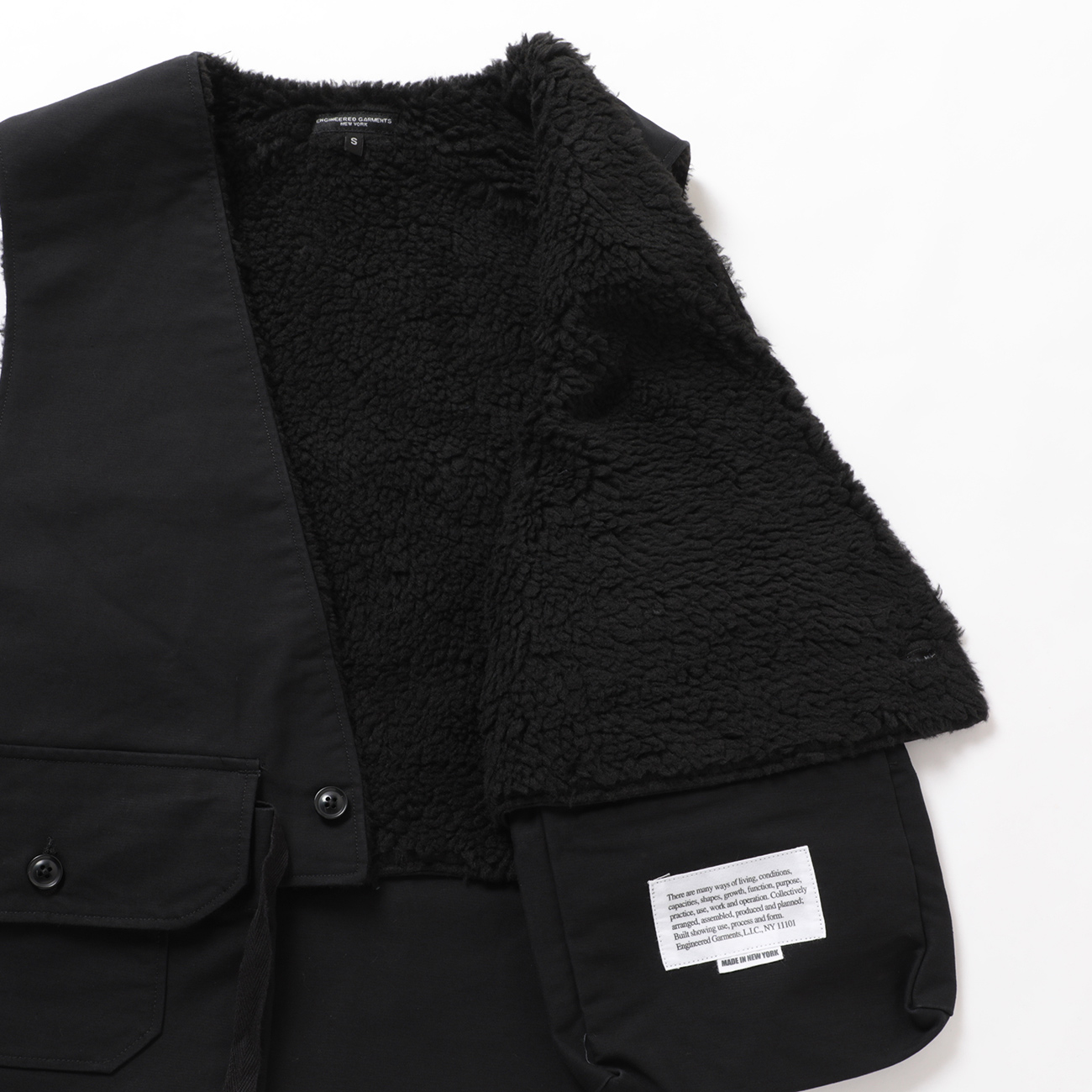 ENGINEERED GARMENTS / エンジニアドガーメンツ | Fowl Vest - Cotton