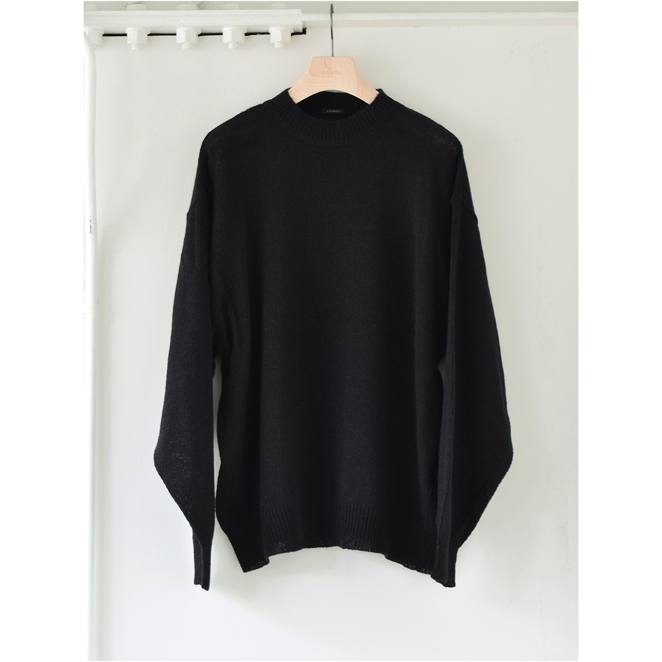 COMOLI / コモリ | カシミヤ クルーネックニット - Navy | 通販 - 正規