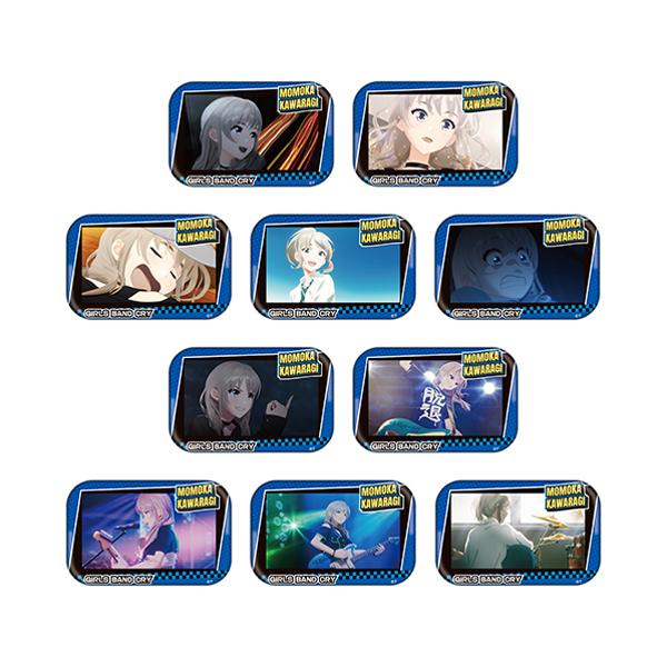 ガールズバンドクライ】名場面缶バッジ 河原木桃香（全10種ランダム1個
