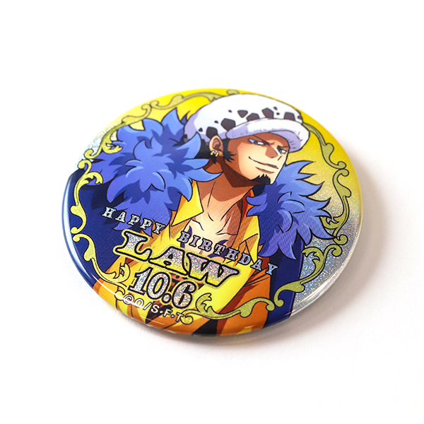ワンピース】ハッピーバースデーホログラム缶バッジ［10.6 ロー