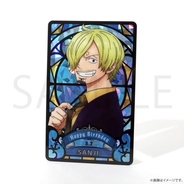 ワンピース】ワンピース HBDステンドグラス風ホログラムプレート[3.2