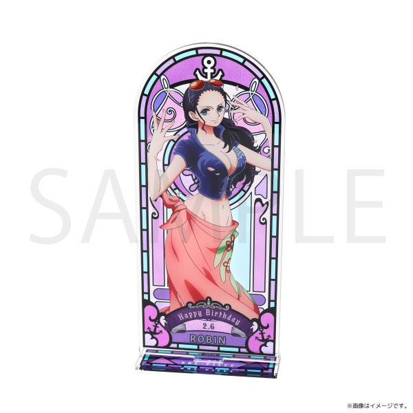 ワンピース】ワンピース HBDステンドグラス風アクリルスタンド[2.6