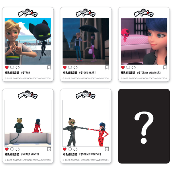 ミラキュラス】ブラインドクリアカード（全6種からランダム1個）: 雑貨