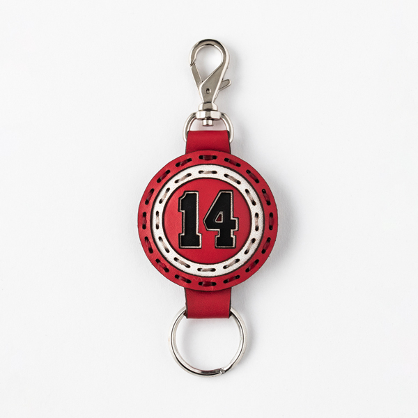 湘北ユニフォーム レザーキーホルダー（Ojaga Design）三井寿: 雑貨