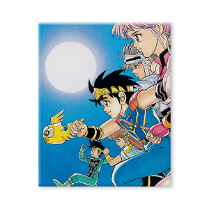 ダイの大冒険】キャラファイングラフ 額装複製原画 1990年 週刊少年