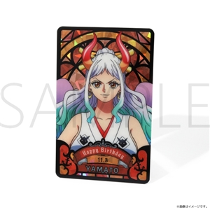 ワンピース】ワンピース HBDステンドグラス風ホログラム缶バッジ[11.11