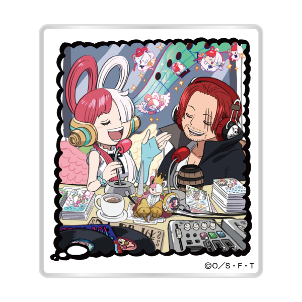 ワンピース】麦わらスペース トレーディングアクリルマグネット Vol.2