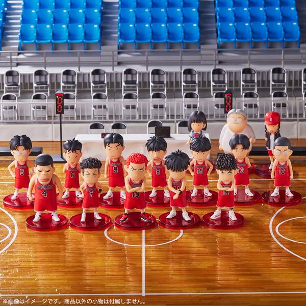 SLAM DUNK FIGURE COLLECTION -湘北SET-: ぬいぐるみ・フィギュア