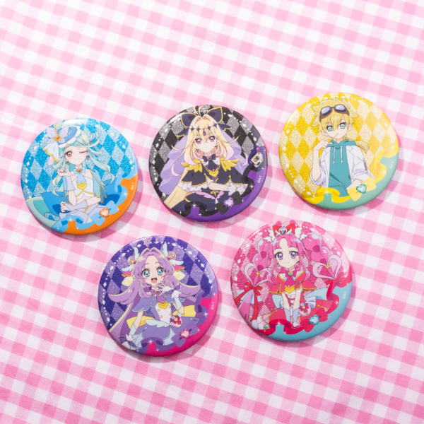 在庫】【名探偵プリキュア！】キラキラ缶バッジ キュアエクレール