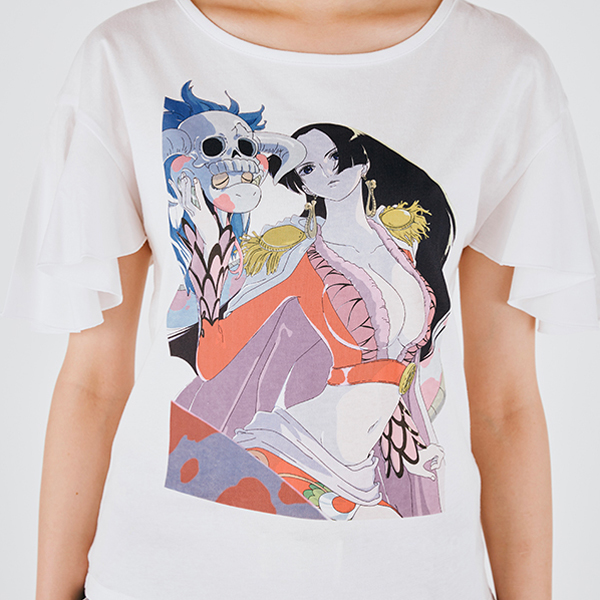 ワンピース】まいにちONE PIECE イラストコレクション 袖フリルTシャツ