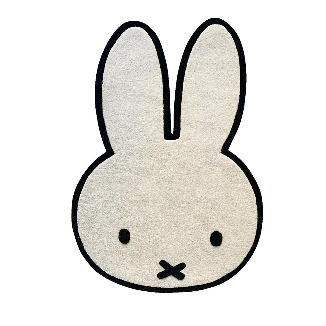 MIFFY ステートメントラグ カーペット ラグマット ミッフィー