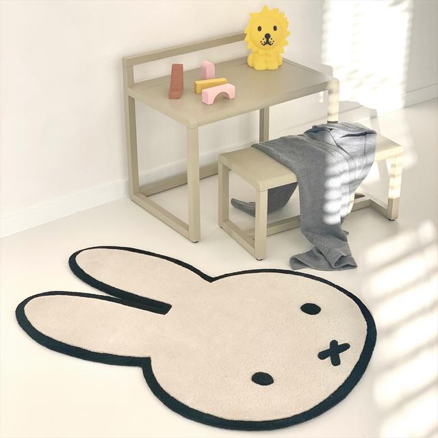 MIFFY ステートメントラグ カーペット ラグマット ミッフィー
