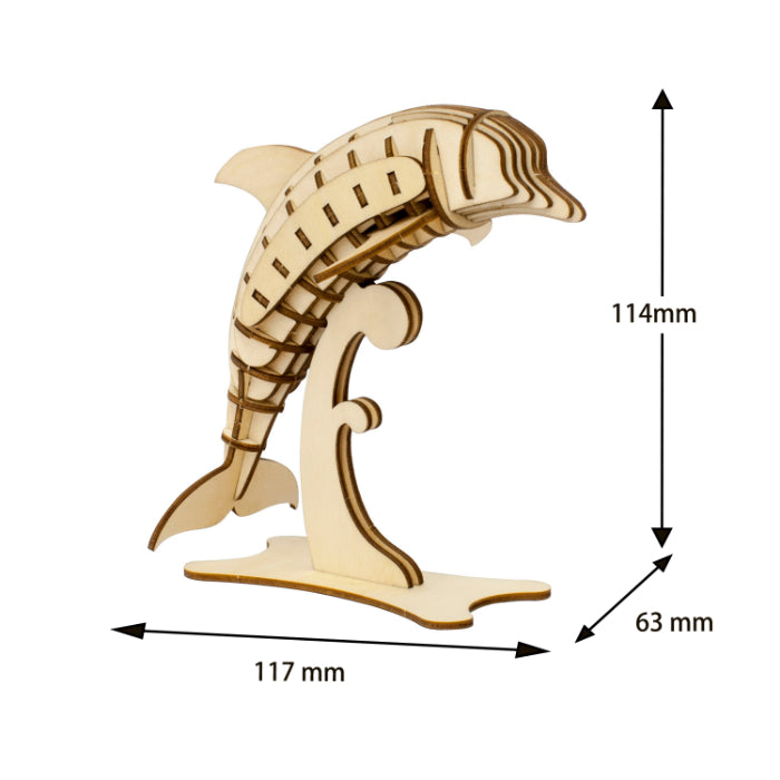 Wooden Art ki-gu-mi イルカ – 多組（TAKUMI）公式オンラインショップ