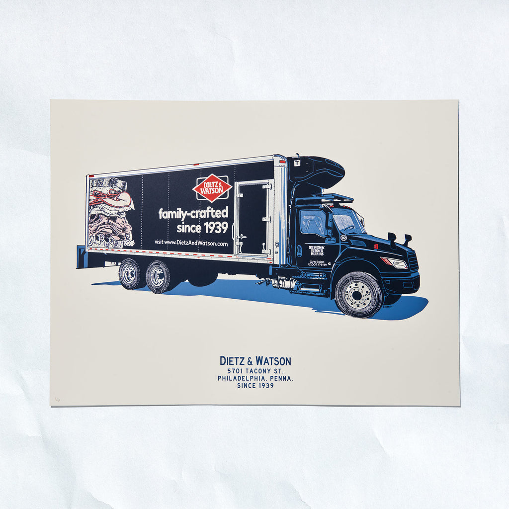 Dietz & Watson Dietz x Hinkley Truck Poster