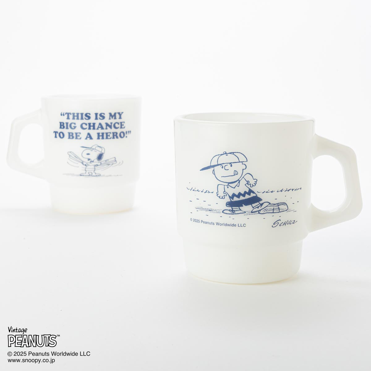 Fire-King スタッキングマグ Peanuts [BIG CHANCE] – Fire-King Japan