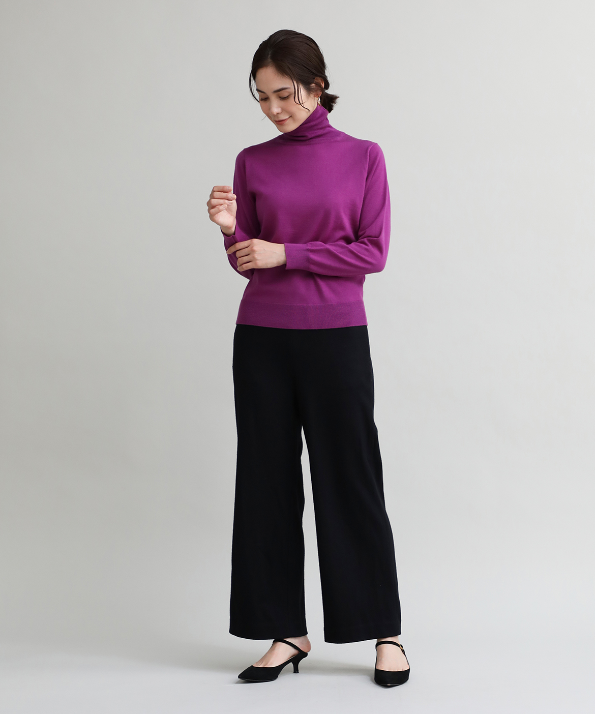 ベーシックタートルネックニット《HARMONY》｜DAY by DAY It's