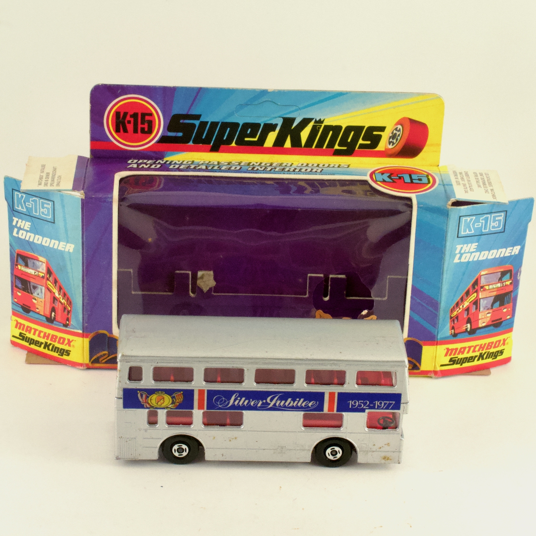 MATCHBOX シルバージュビリー 記念バス 2台セット No.17 K-15 MATCHBOX