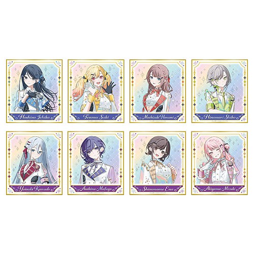 プロジェクトセカイ 5th Anniversary 感謝祭』オーロラ箔押しミニ色紙