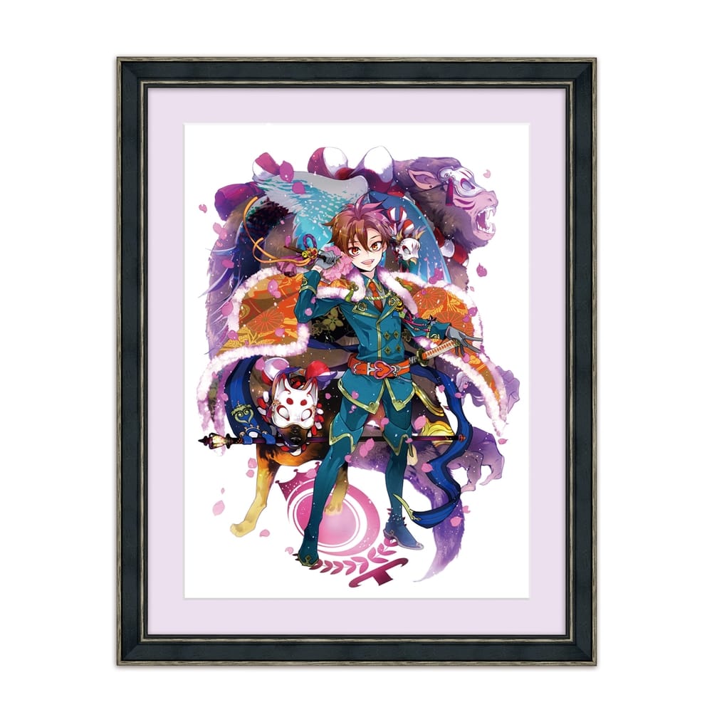 カドスト限定】桃組プラス戦記 直筆サイン入り複製原画 B: グッズ